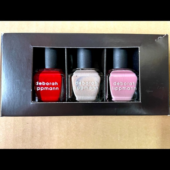 DEBORAH LIPPMANN “3” PIECE NAIL POLISH SET (BNIB) - Picture 2 of 3